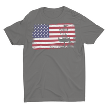 Load image into Gallery viewer, American Flag Disc Golf Shirt Patriotic Disc Golfer Gift
