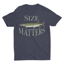 Load image into Gallery viewer, Funny Size Matters Fishing Shirts
