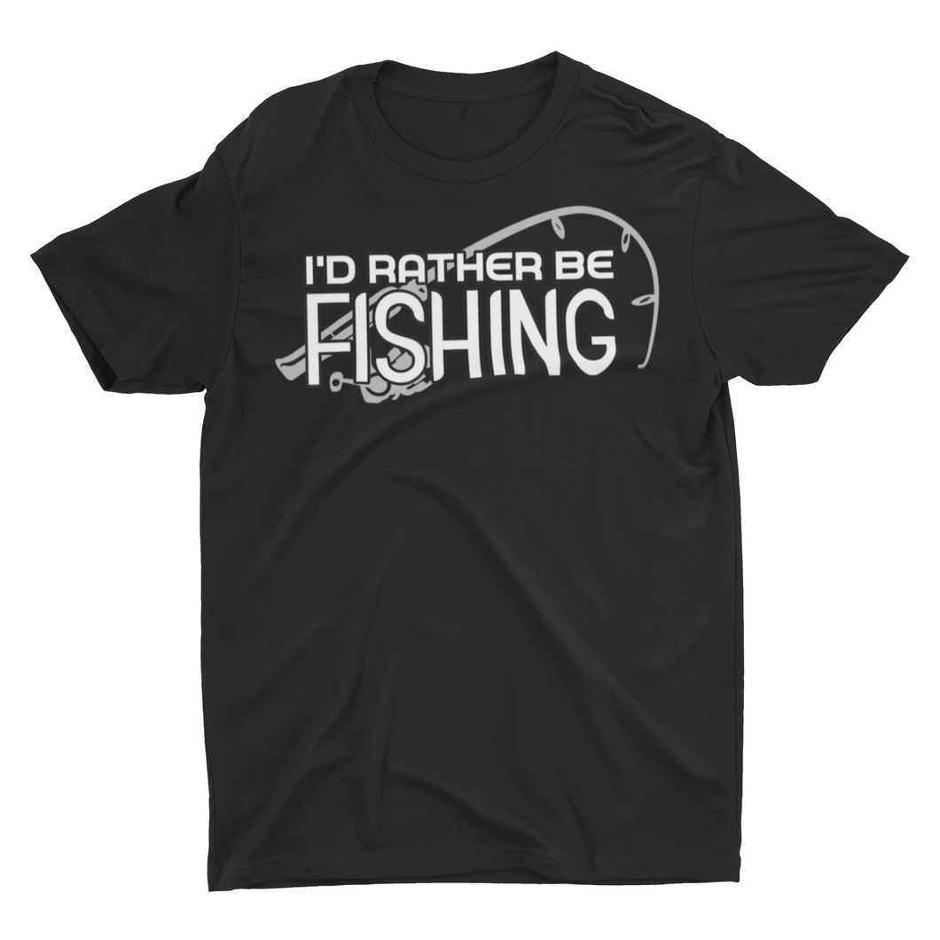 I'd Rather Be Fishing, Funny Fishing Shirts