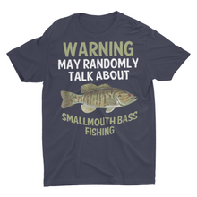 Load image into Gallery viewer, Funny Small Mouth Bass Fishing Saying Shirt Smallie Fishing Shirt
