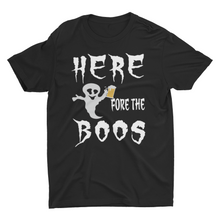 Load image into Gallery viewer, Funny Ghost Halloween Shirts Here For The Boos

