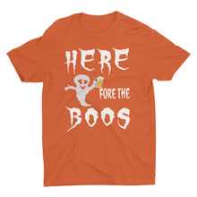 Load image into Gallery viewer, Funny Ghost Halloween Shirts Here For The Boos
