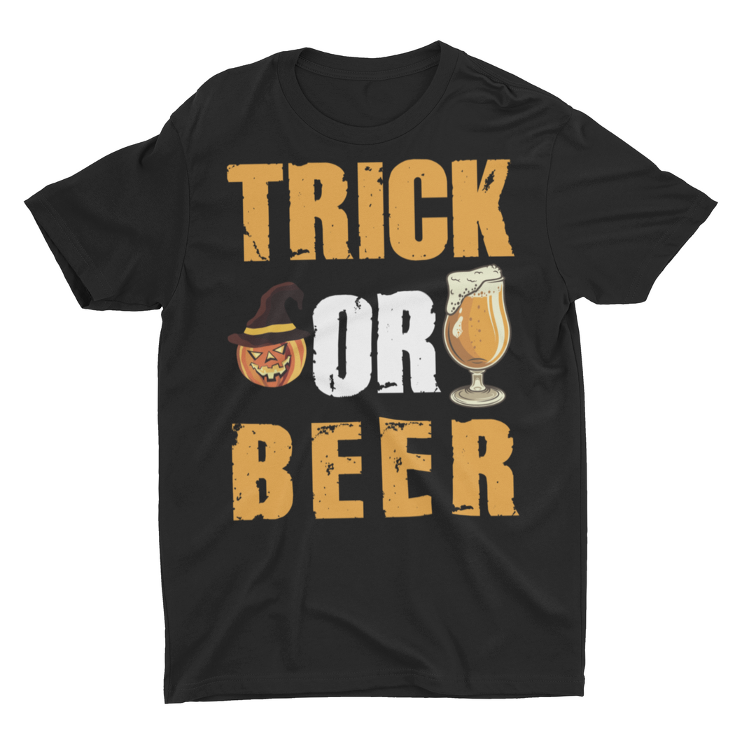 Funny Trick Or Treat Adult Halloween Shirt