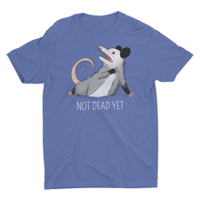 Load image into Gallery viewer, Not Dead Yet Dramatic Opossum Meme Unisex Classic T-Shirt
