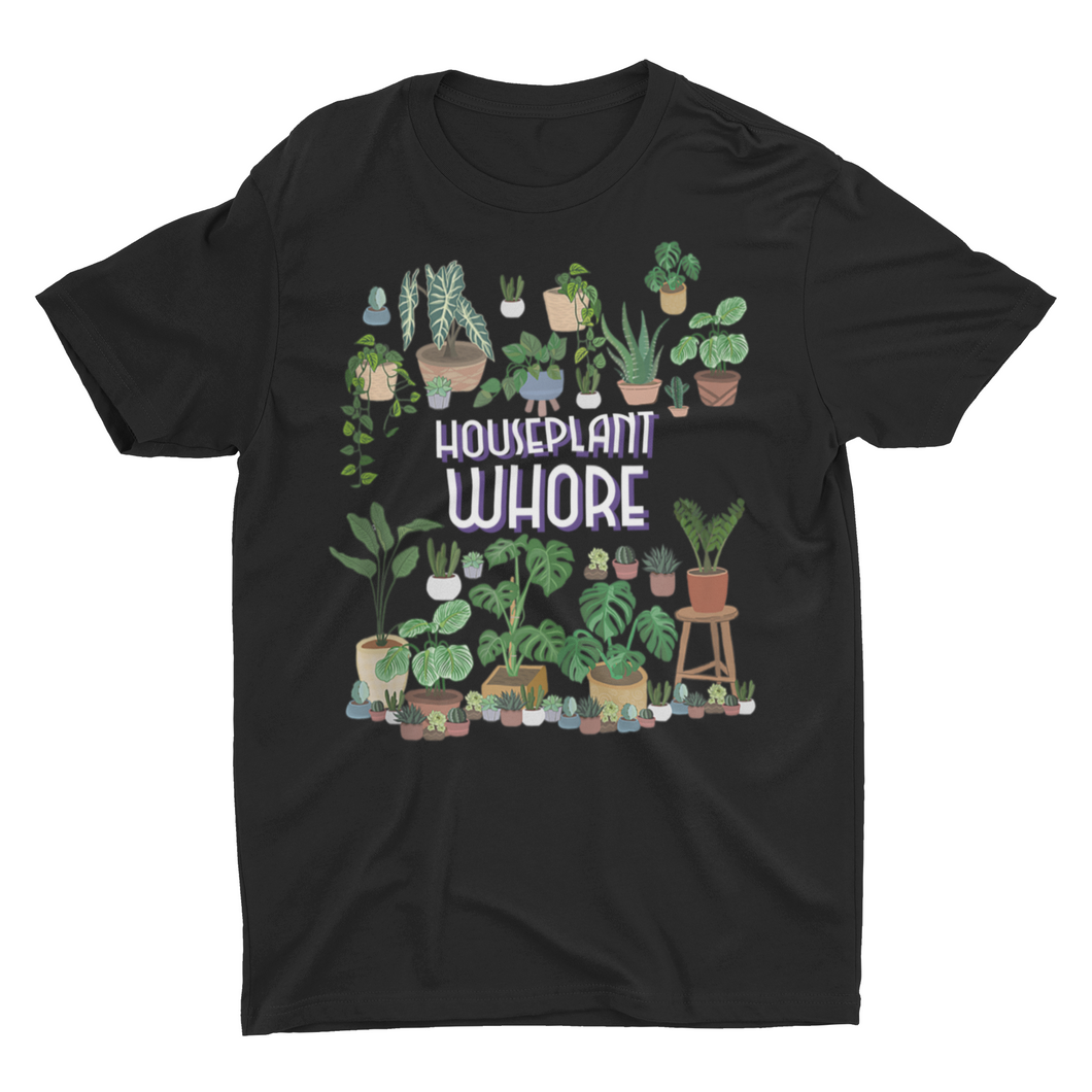 Funny House Plant Shirts, Crazy Plant Lady Unisex Shirt