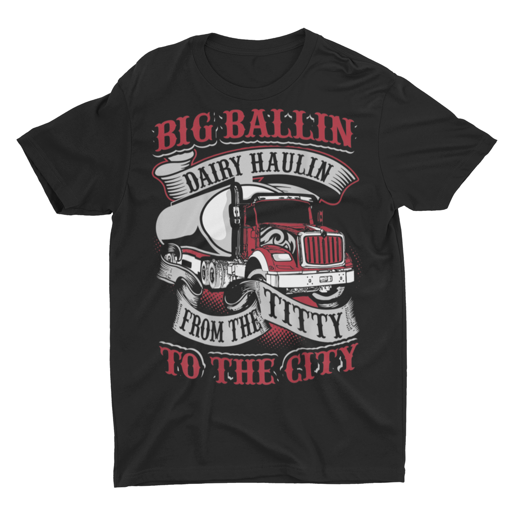 Funny Dairy Truck Driver Trucking Shirts