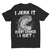 Load image into Gallery viewer, Funny  Bass Fishing T-Shirt
