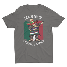Load image into Gallery viewer, Dabbing Mexican Cinco De Mayo Margaritas and Senoritas Unisex Classic T-Shirt
