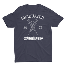 Load image into Gallery viewer, Graduated Vaccinated 2021 Unisex Classic T-Shirt
