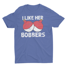 Load image into Gallery viewer, I Like Her Bobbers Funny Fishing Shirt
