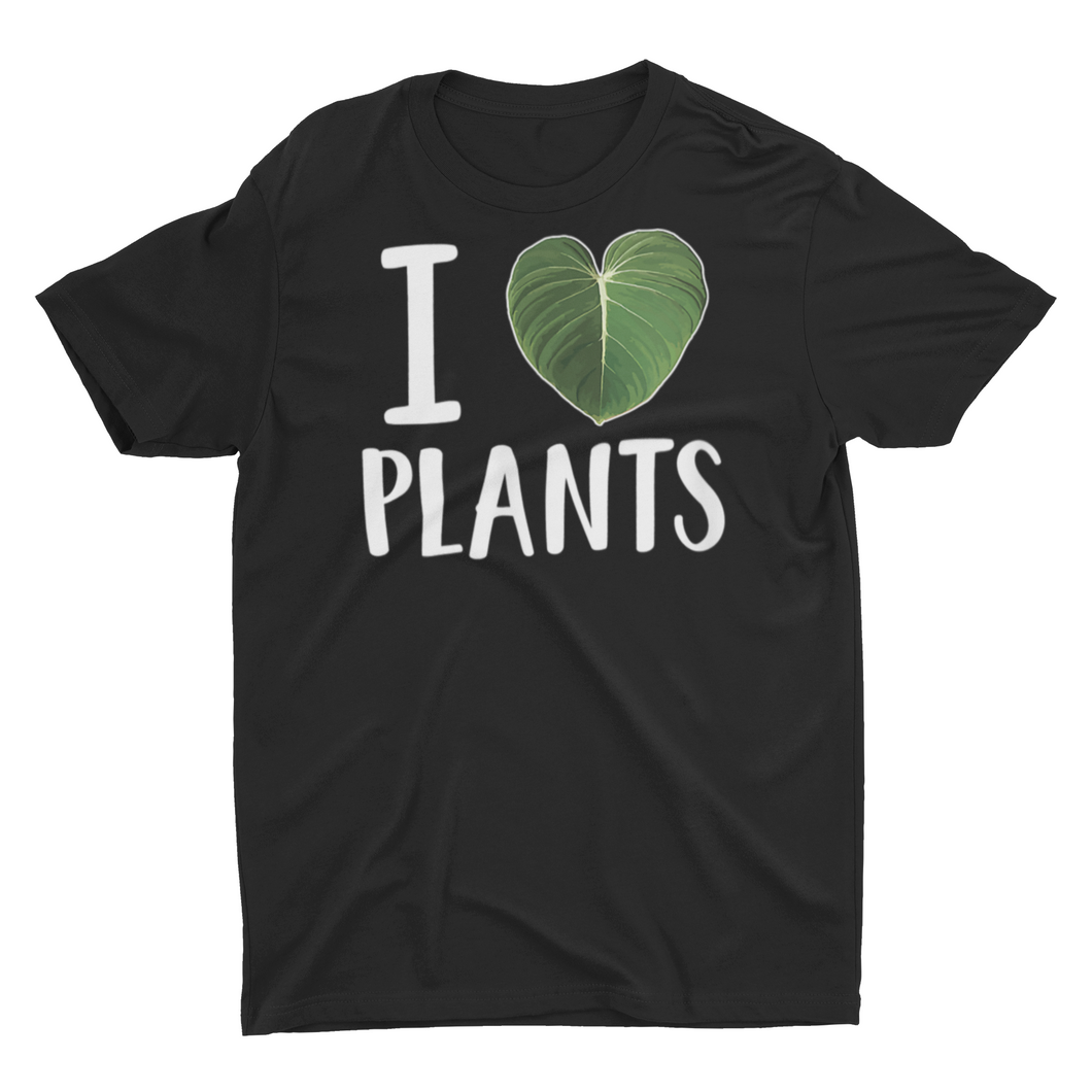 I Love Heart Plants House Plant Lover Unisex T-Shirt