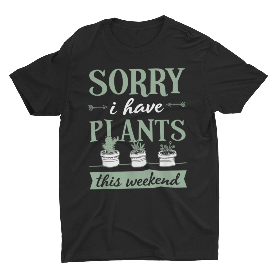 Funny Introvert House Plant Lover Gardener Unisex T-Shirt