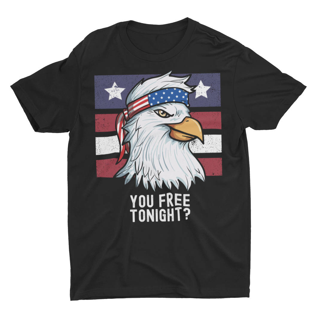Patriotic Eagle You Free Tonight? 4th of July Unisex T-Shirt