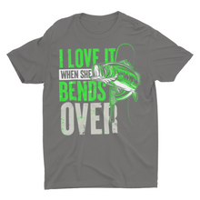 Load image into Gallery viewer, Funny Bass Fishing Shirt  Fishing Rod
