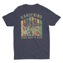 Load image into Gallery viewer, Funny Plant Mom Gardening Cat House Plant Unisex T-Shirt
