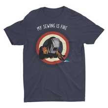 Load image into Gallery viewer, My Sewing is Fire Funny Welder, Welding  Unisex Classic T-Shirt
