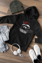 Load image into Gallery viewer, Cute Raccoon, I Can Has Trash? Funny Meme Hoodie
