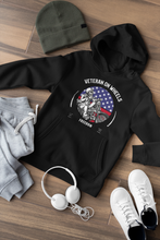 Load image into Gallery viewer, Military Veteran Biker Military Motorcycle Rider Gift Hoodie
