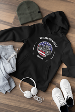 Load image into Gallery viewer, Military Veteran Biker Military Motorcycle Rider Gift Hoodie
