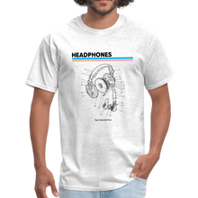 Load image into Gallery viewer, Headphones Exploded View Tee - E.G. Supplies 
