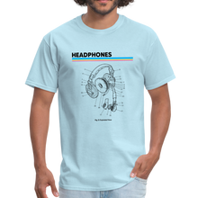 Load image into Gallery viewer, Headphones Exploded View Tee - E.G. Supplies 
