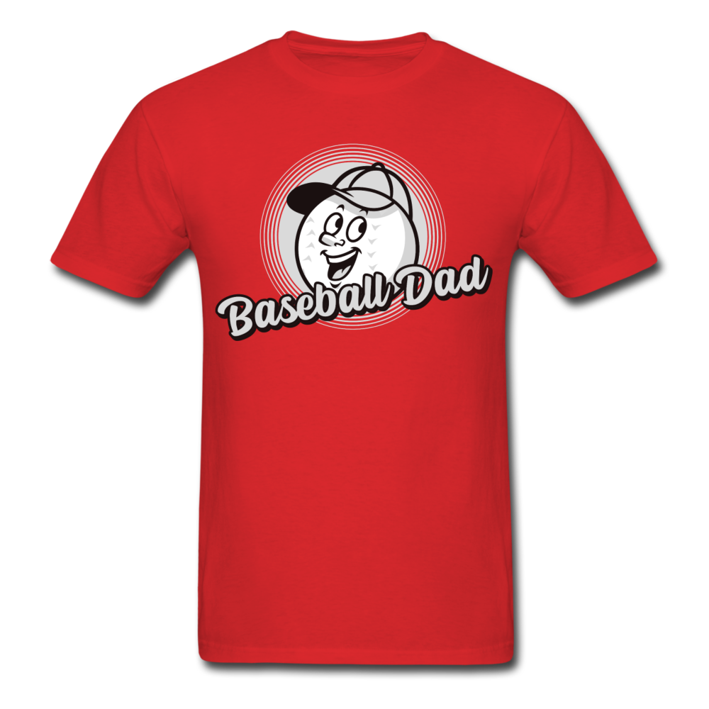 Red And Silver Baseball Dad - E.G. Supplies 