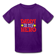 Load image into Gallery viewer, Daddy Is My Hero, Kids Tee - E.G. Supplies 
