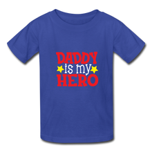 Load image into Gallery viewer, Daddy Is My Hero, Kids Tee - E.G. Supplies 
