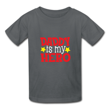 Load image into Gallery viewer, Daddy Is My Hero, Kids Tee - E.G. Supplies 
