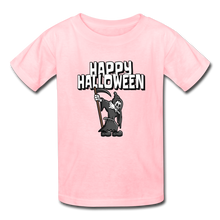 Load image into Gallery viewer, Happy Halloween Grim Reaper Kids&#39; T-Shirt - pink
