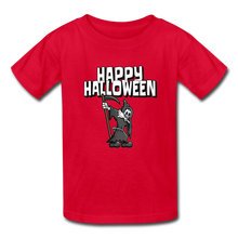 Load image into Gallery viewer, Happy Halloween Grim Reaper Kids&#39; T-Shirt - red

