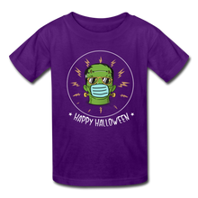 Load image into Gallery viewer, Happy Halloween Frankenstein in a Mask - purple
