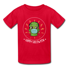 Load image into Gallery viewer, Happy Halloween Frankenstein in a Mask - red

