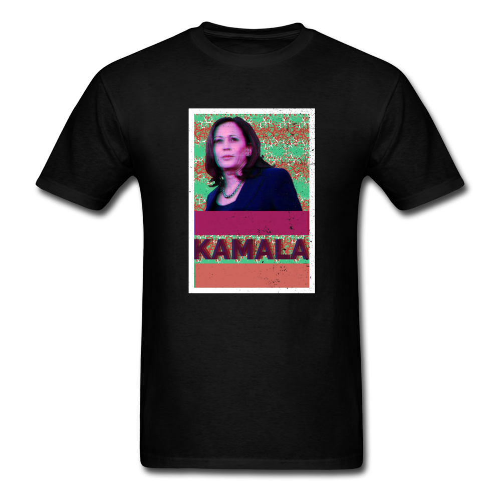 Kamala Harris 2020 Colorful Vintage Distressed Style T-Shirt - black