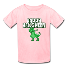 Load image into Gallery viewer, Trex Dabbing Happy Halloween Kids&#39; T-Shirt - pink
