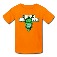 Load image into Gallery viewer, Halloween Frankenstein Wearing a Mask 2020 Kids&#39; T-Shirt - orange
