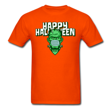 Load image into Gallery viewer, Halloween Frankenstein Wearing a Mask 2020  Unisex T-Shirt - orange
