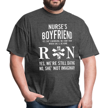 Load image into Gallery viewer, Nurse&#39;s Boy Friend Unisex Classic T-Shirt - heather black
