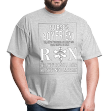 Load image into Gallery viewer, Nurse&#39;s Boy Friend Unisex Classic T-Shirt - heather gray
