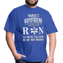 Load image into Gallery viewer, Nurse&#39;s Boy Friend Unisex Classic T-Shirt - royal blue
