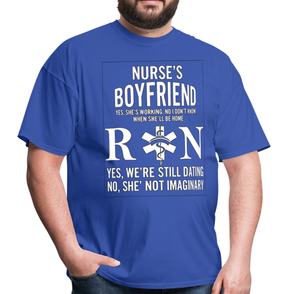 Nurse's Boy Friend Unisex Classic T-Shirt - royal blue