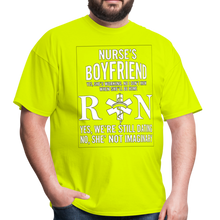 Load image into Gallery viewer, Nurse&#39;s Boy Friend Unisex Classic T-Shirt - safety green
