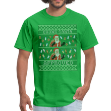 Load image into Gallery viewer, Drunk Santa Approved Unisex Classic T-Shirt - bright green
