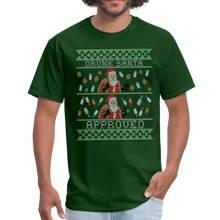 Load image into Gallery viewer, Drunk Santa Approved Unisex Classic T-Shirt - forest green
