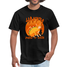 Load image into Gallery viewer, Happy Meow-O-Ween Taco Cat Unisex Classic T-Shirt - black
