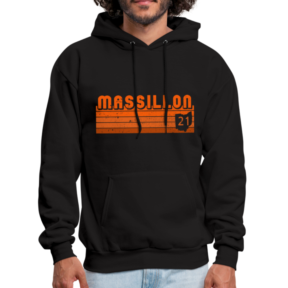 Massillon Ohio  Hoodie - black