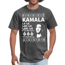 Load image into Gallery viewer, Kamala Harris Ugly Sweater Unisex Classic T-Shirt - heather black
