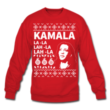 Load image into Gallery viewer, Kamala Ugly Sweater Crewneck Sweatshirt - red
