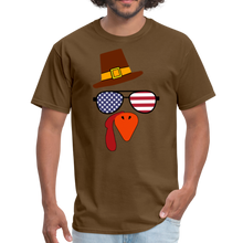 Load image into Gallery viewer, 6 Turkey Face T-Shirt - brown
