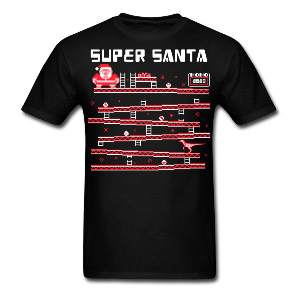 Gamer Ugly Christmas Sweater Style Unisex Classic T-Shirt - black